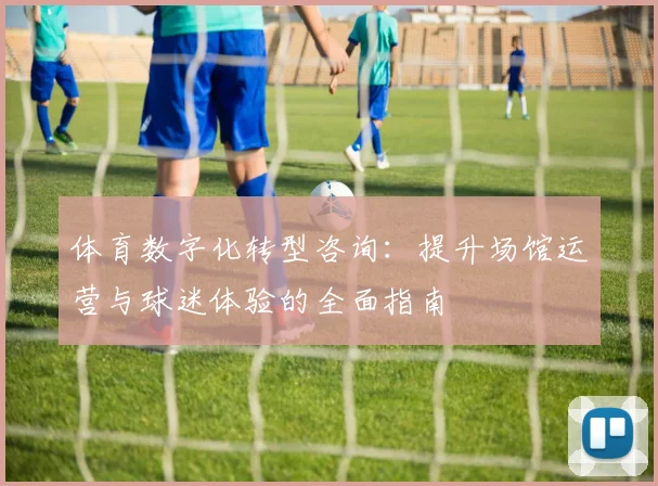 体育数字化转型咨询：提升场馆运营与球迷体验的全面指南